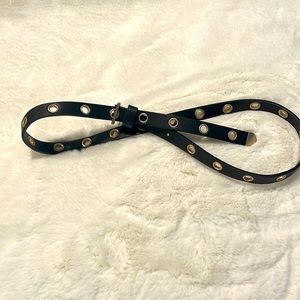 Black Kristin Belt All Saints